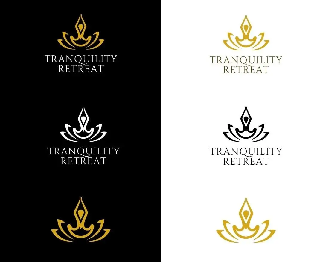 tranquility-retreat-Logo-variations